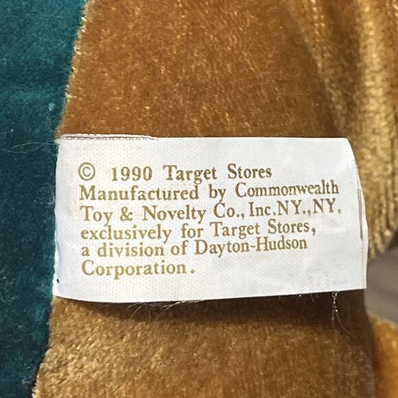Vintage Target Gingerbread Boy Girl Set Plush 13" Christmas Doll 1990 Commonwea - Picture 4 of 8